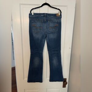 American Eagle Dark Flare Jeans, Size 14